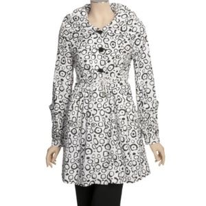 MontanaCo Hooded Coat - Drawcord Empire Waist